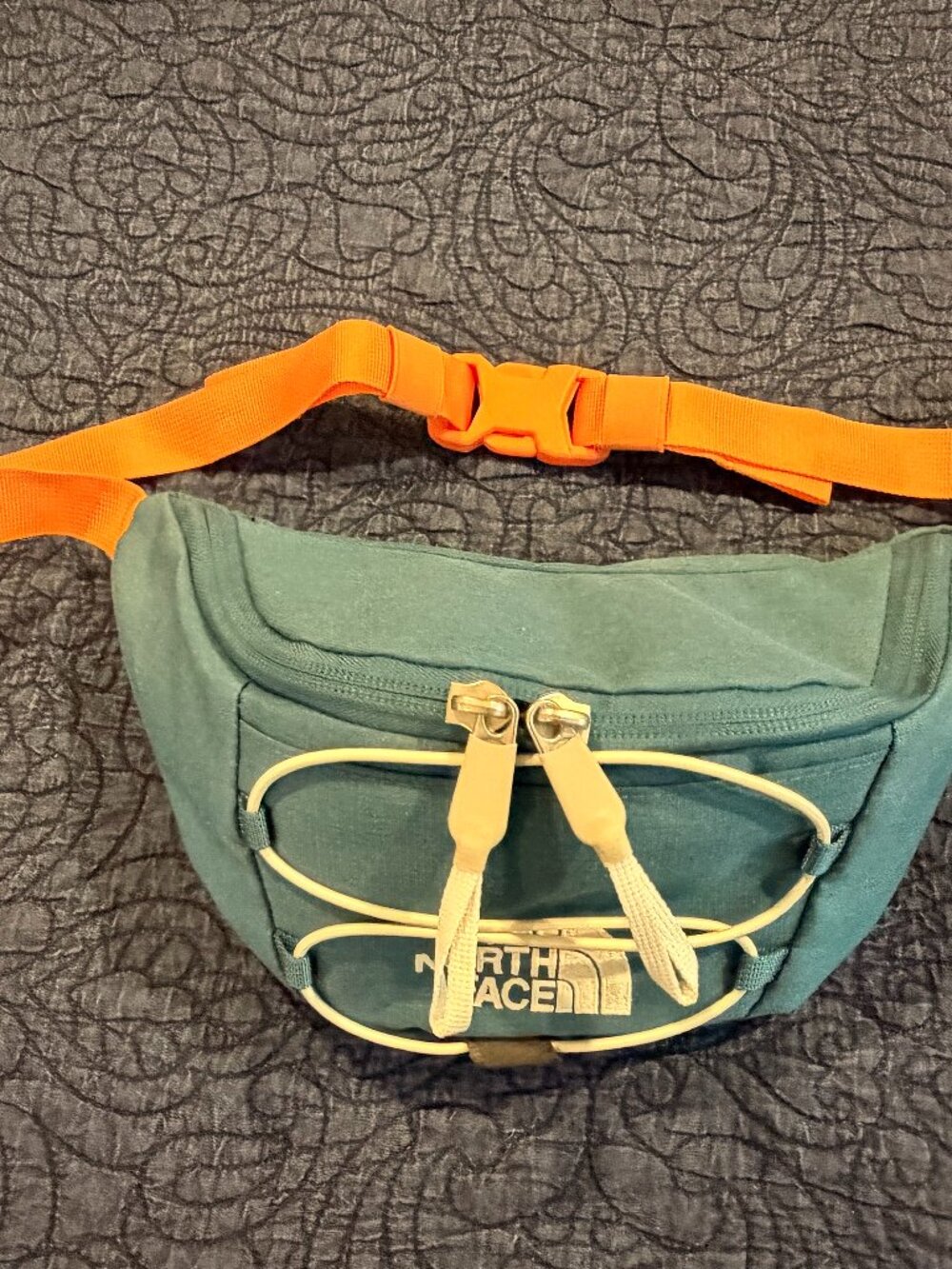 The North Face Bozer Hip Pack III Teal Orange Belt Bag
